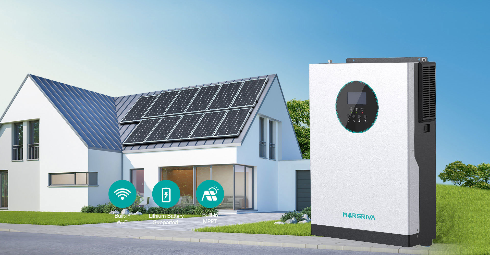 Инвертор солнечной энергии 5 кВт