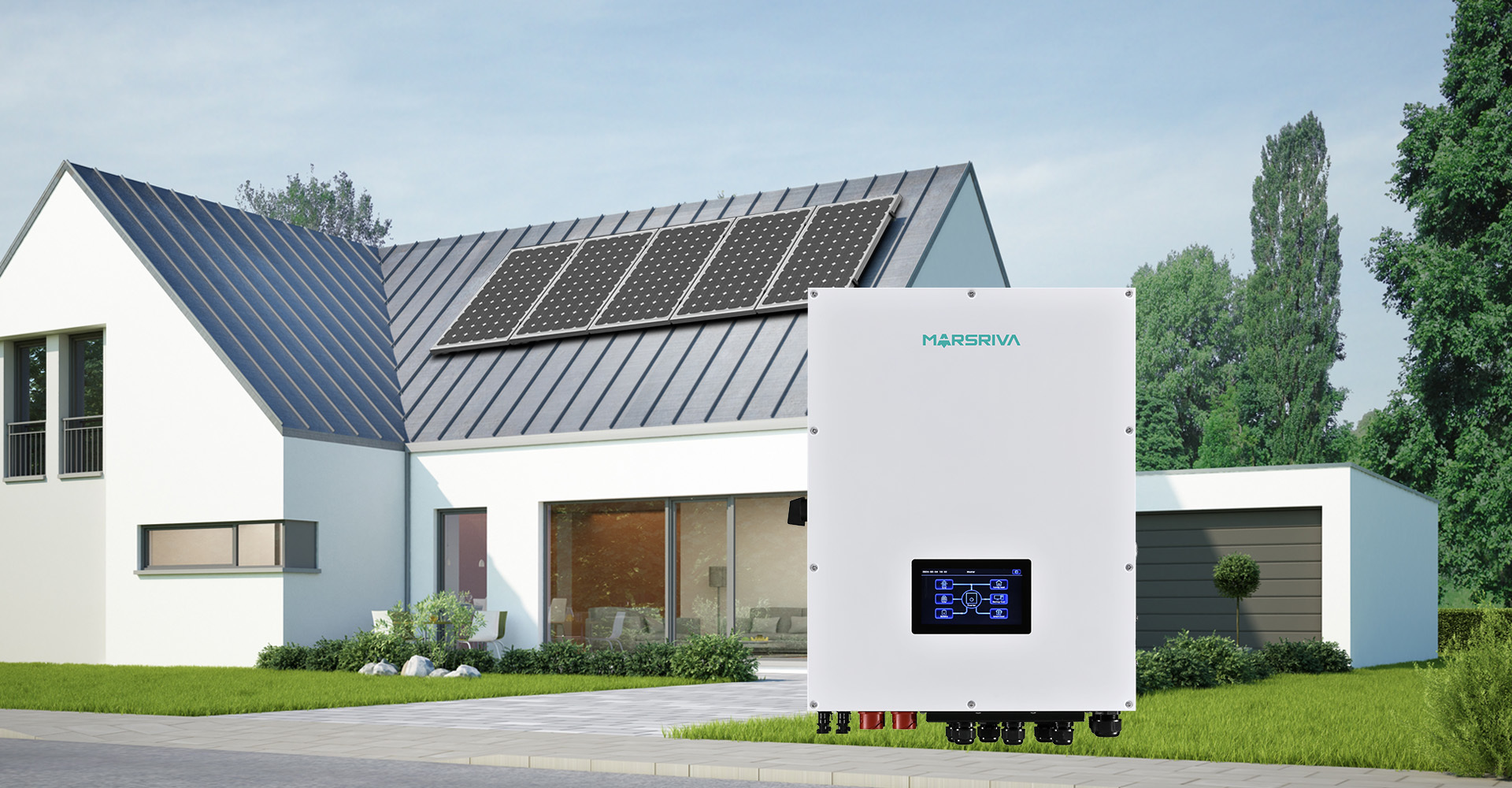 Гибридный Солнечный инвертор 8 кВт