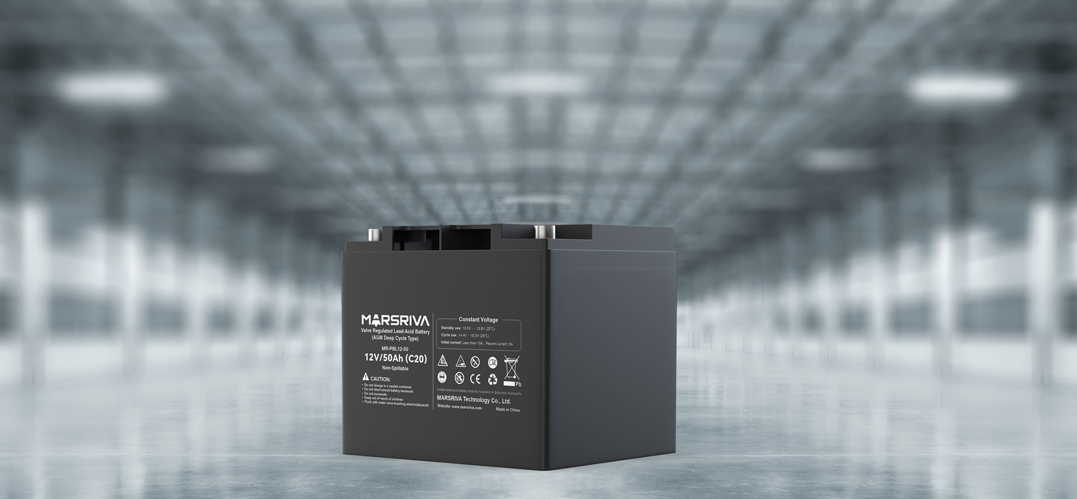 Клапанно-регулируемая свинцово-кислотная батарея