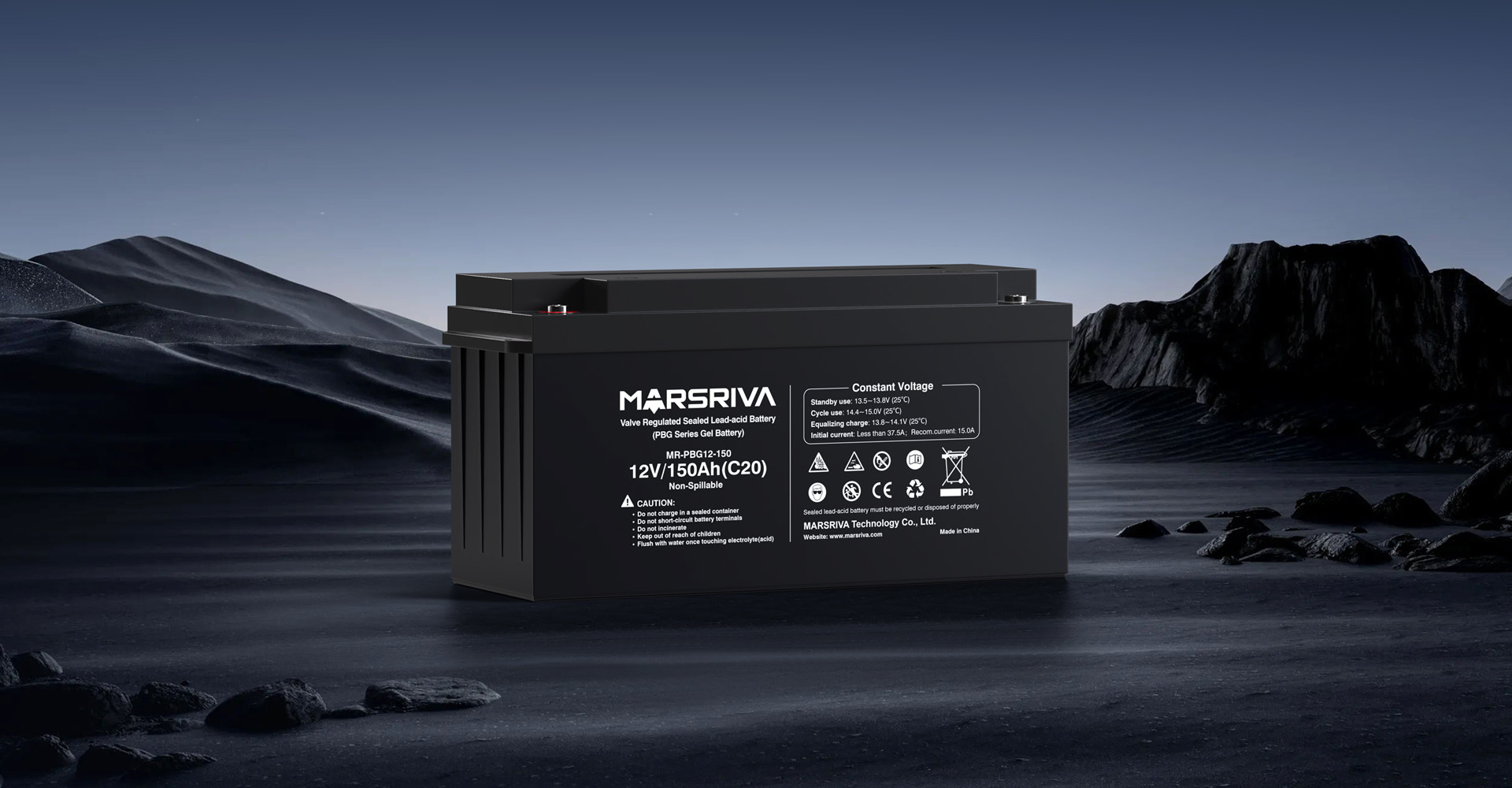 Герметичная свинцово-кислотная батарея с регулируемым клапаном 